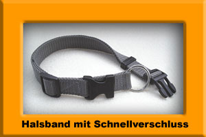 Halsband mit Schnellverschluss