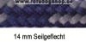 Preview: Hundeleine 1m bis 2m mit Handschlaufe *Marine-Silber*