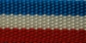 Preview: Halsband, verstellbar mit Schnellverschluss * BLAU-WEISS-ROT *