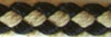 Westernzügel Farbe schwarz-beige