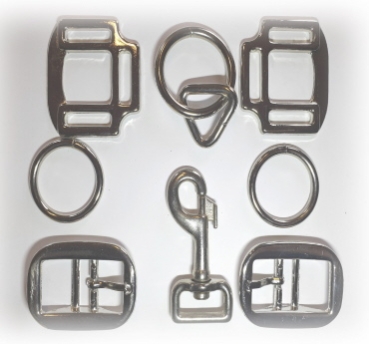 Pferdehalfter / SHP/Premium - Ösen  * Grün-Bordeaux-Marine *