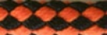 Rundzügel Schwarz-Orange