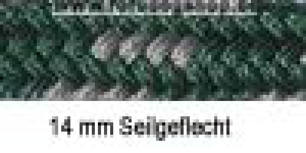 Hundeleine 1m bis 2m mit Handschlaufe *Tanne-Silber*
