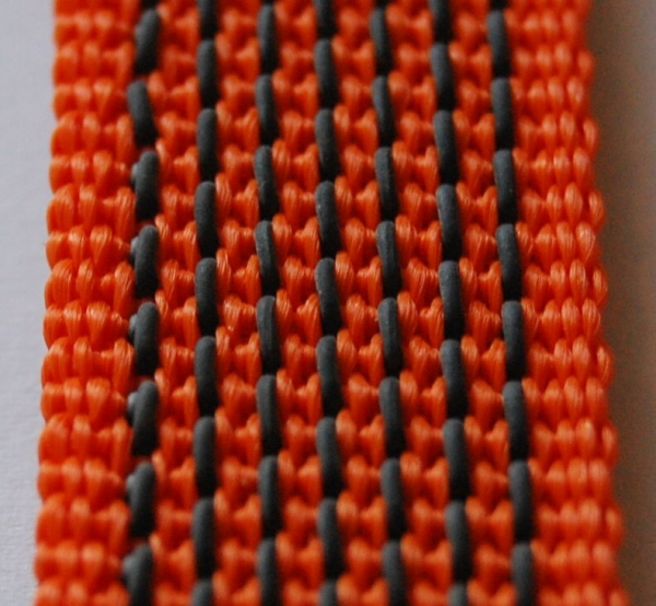 Gummierte Hundeleine, Länge von 0,5 m bis 20 m * ORANGE *
