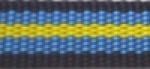 Führ.- Ausbildungsleine 1 m bis 4 m * MARINE-BLAU-GELB *