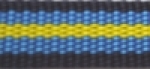 Führ.- Ausbildungsleine 9 m bis 12 m * Marine-Blau-Gelb *